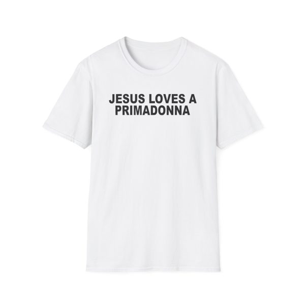 Nessa Barrett Jesus loves a primadonna Unisex Softstyle T-Shirt