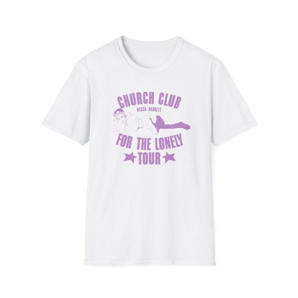 Nessa Barrett Church Club Tour Unisex Softstyle T-Shirt