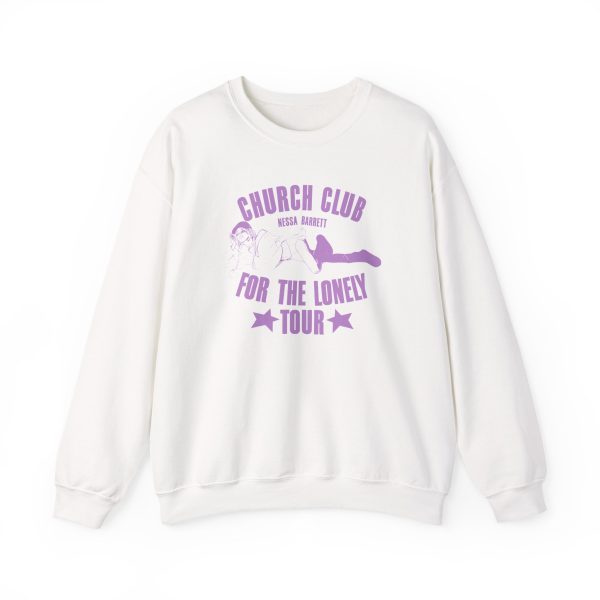 Nessa Barrett Church Club Tour Unisex Heavy Blend™ Crewneck Sweatshirt
