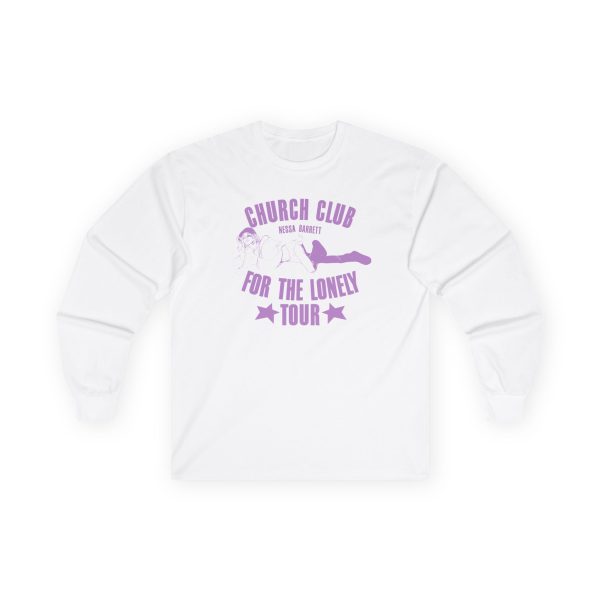 Nessa Barrett Church Club Tour Unisex Ultra Cotton Long Sleeve Tee