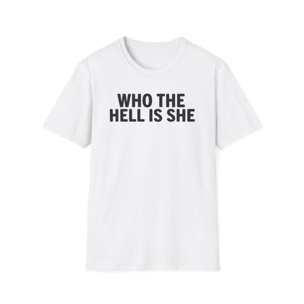 Nessa Barrett Who The Hell Is She Unisex Softstyle T-Shirt